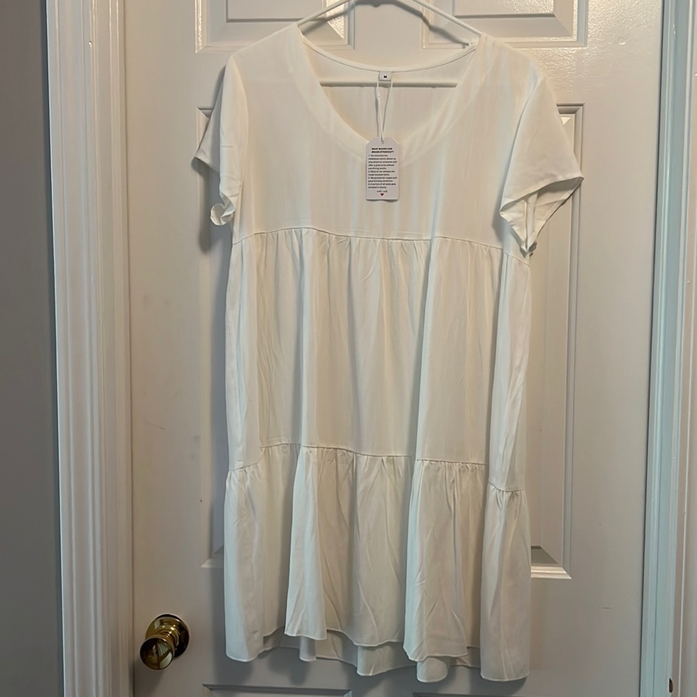 White Baby Doll Dress